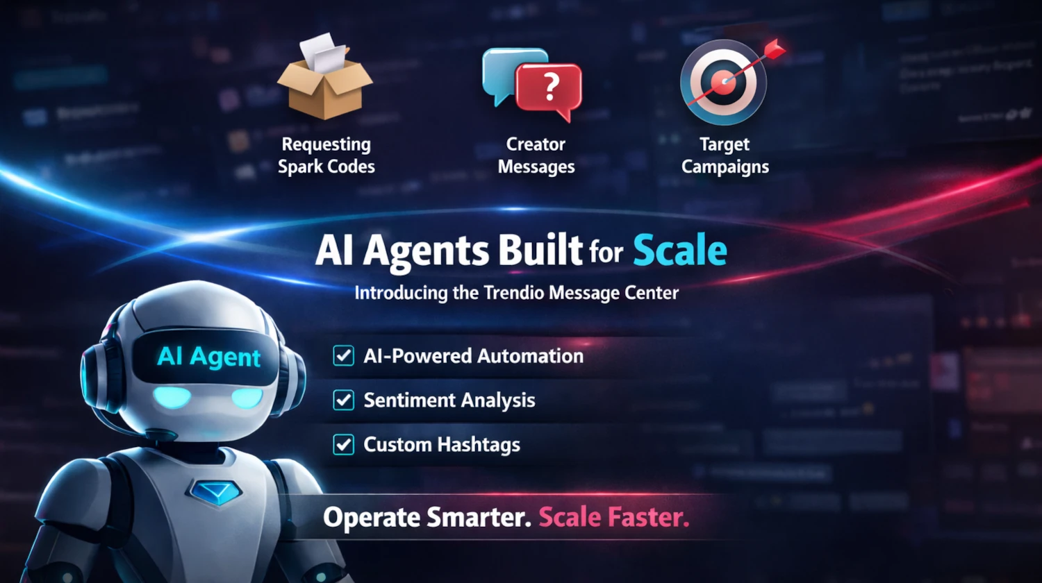 Meet Trendio Message Center: The AI Command Center Built to Scale TikTok Shop Creator Operations